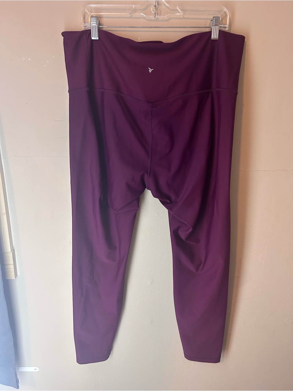 Old Navy Powersoft Extra High Rise Go Dry Leggings Size 2X Deep Purple - Picture 5 of 10